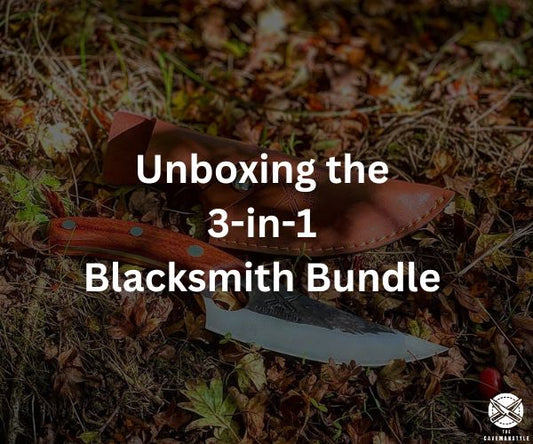 Unboxing the 3-in-1 Cavemanstyle Blacksmith Bundle