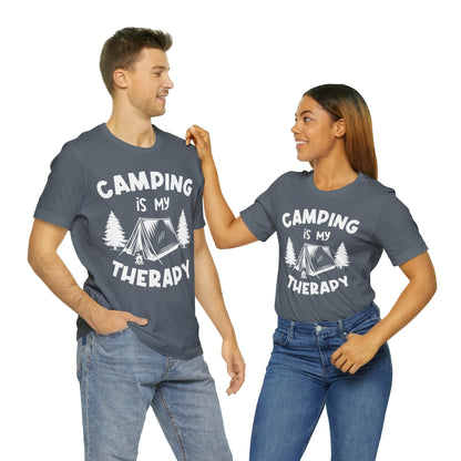 Camping is my therapy  T-Shirt