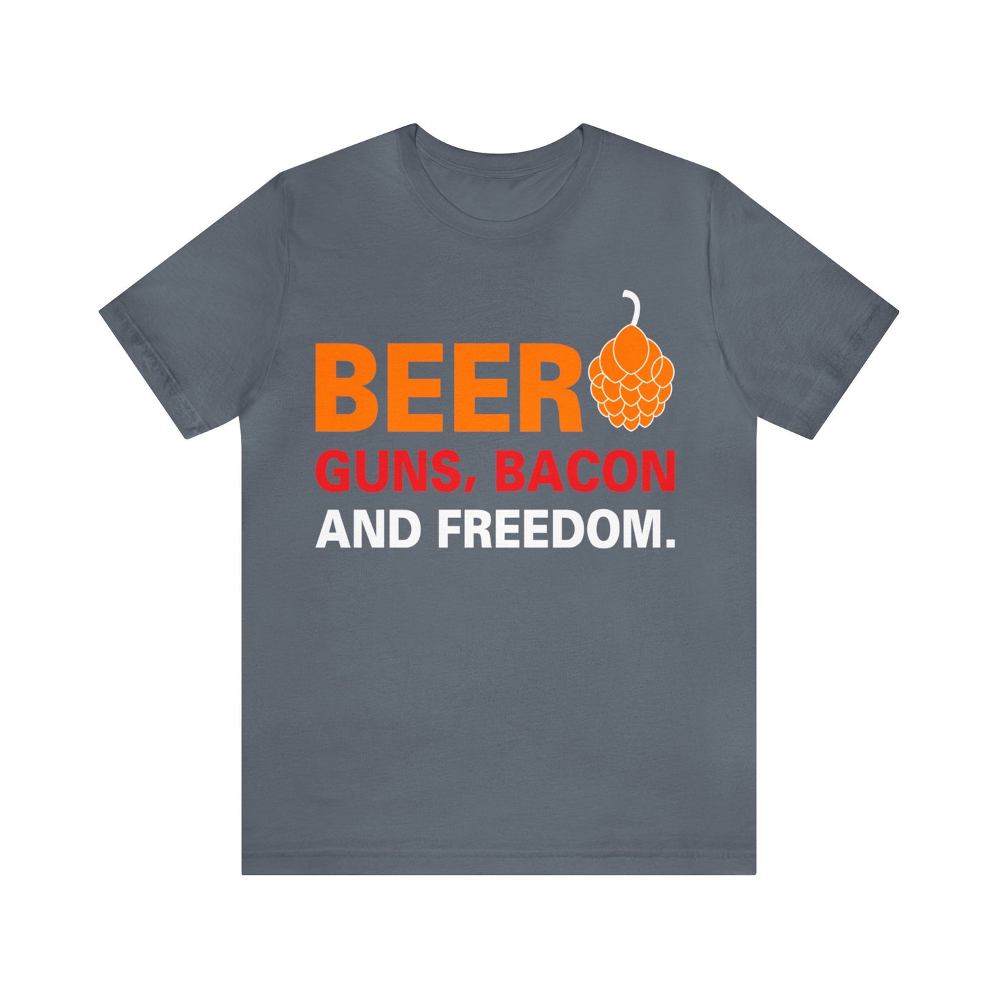 Beer Guns Bacon T-Shirt