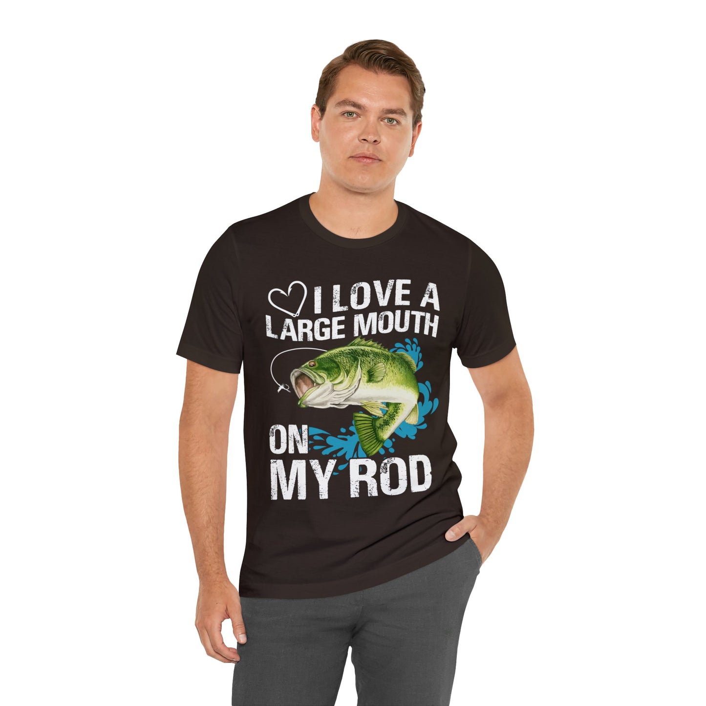 I love a large mouth on my rod T-Shirt