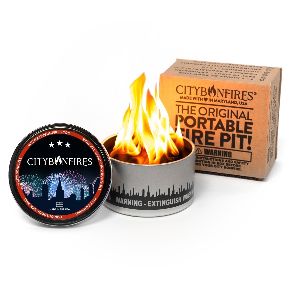 City Bonfire (Portable Fire Pit)